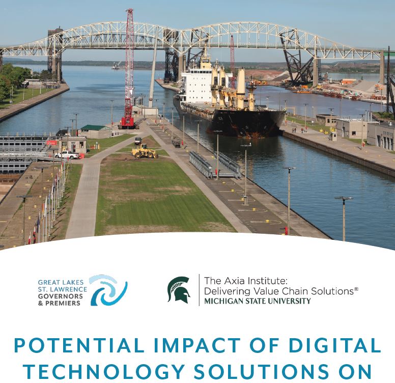 Soo Locks Report Released - GSGP/Axia Institute