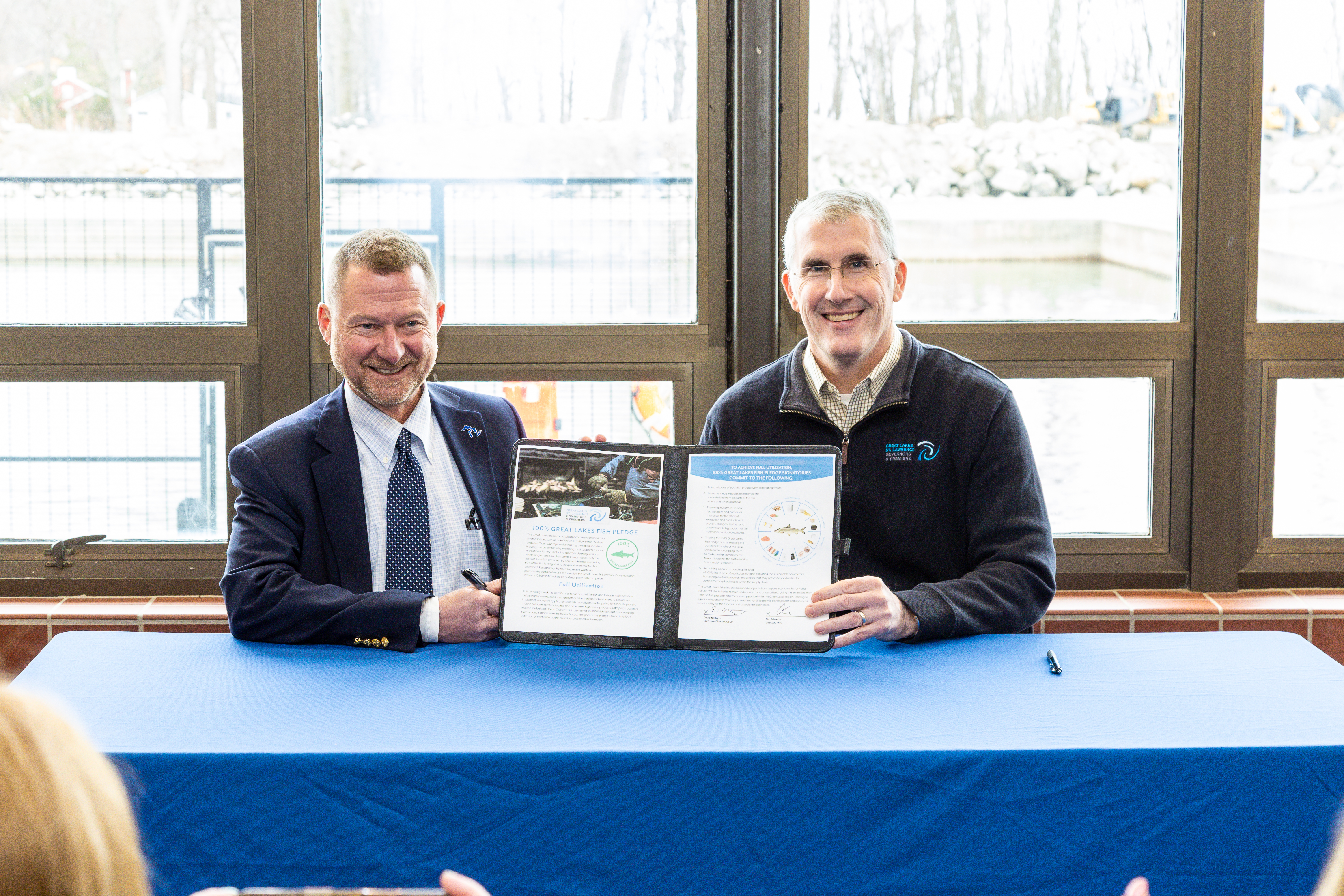 GSGP Launches 100% Great Lakes Sportfish - Walnut Creek Marina sportfish cleaning station first in region to join