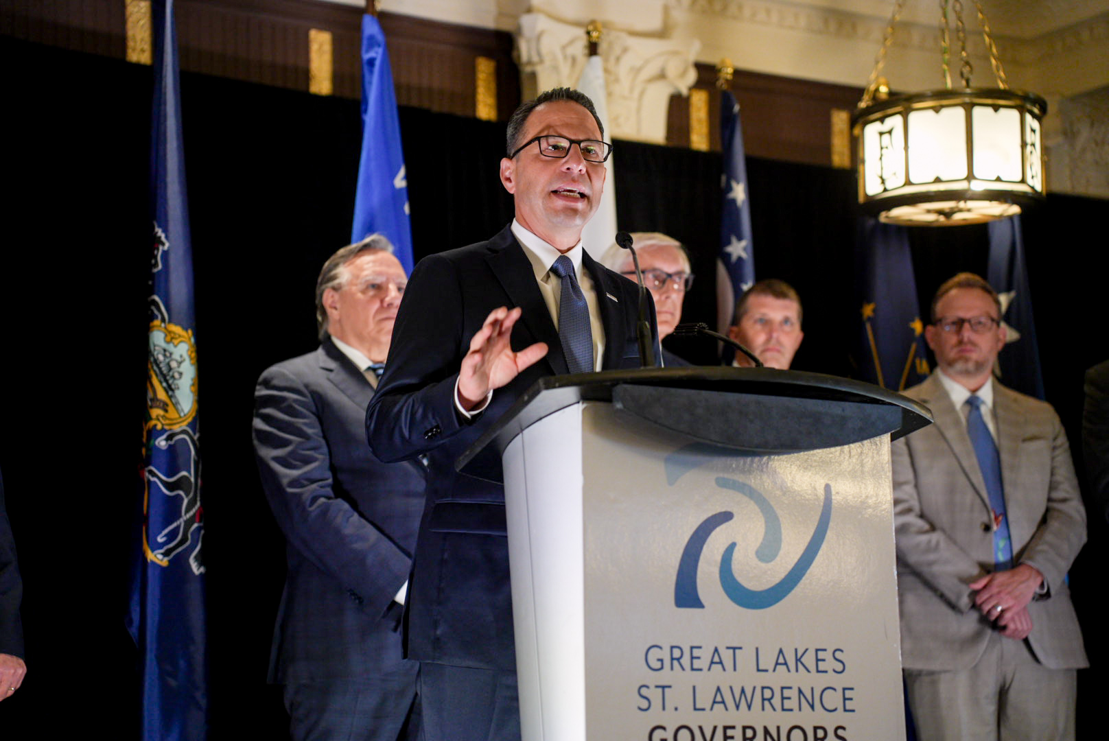 October 6 - In Québec City, Governor Shapiro Strengthens Pennsylvania’s Partnership with Key Trading Partners, Elected Chair of Great Lakes–St. Lawrence Governors and Premiers